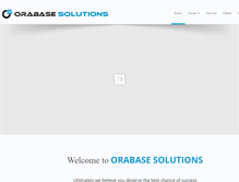 Tablet Screenshot of orabasesolutions.com